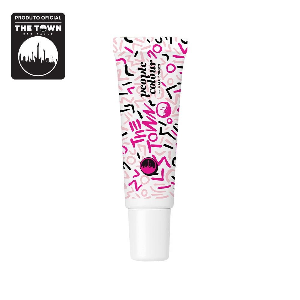 Lip Gloss Glow The Town - O Gloss Oficial do The Town 2025 pra levar no nécessaire e brilhar como se fosse festival todo dia.